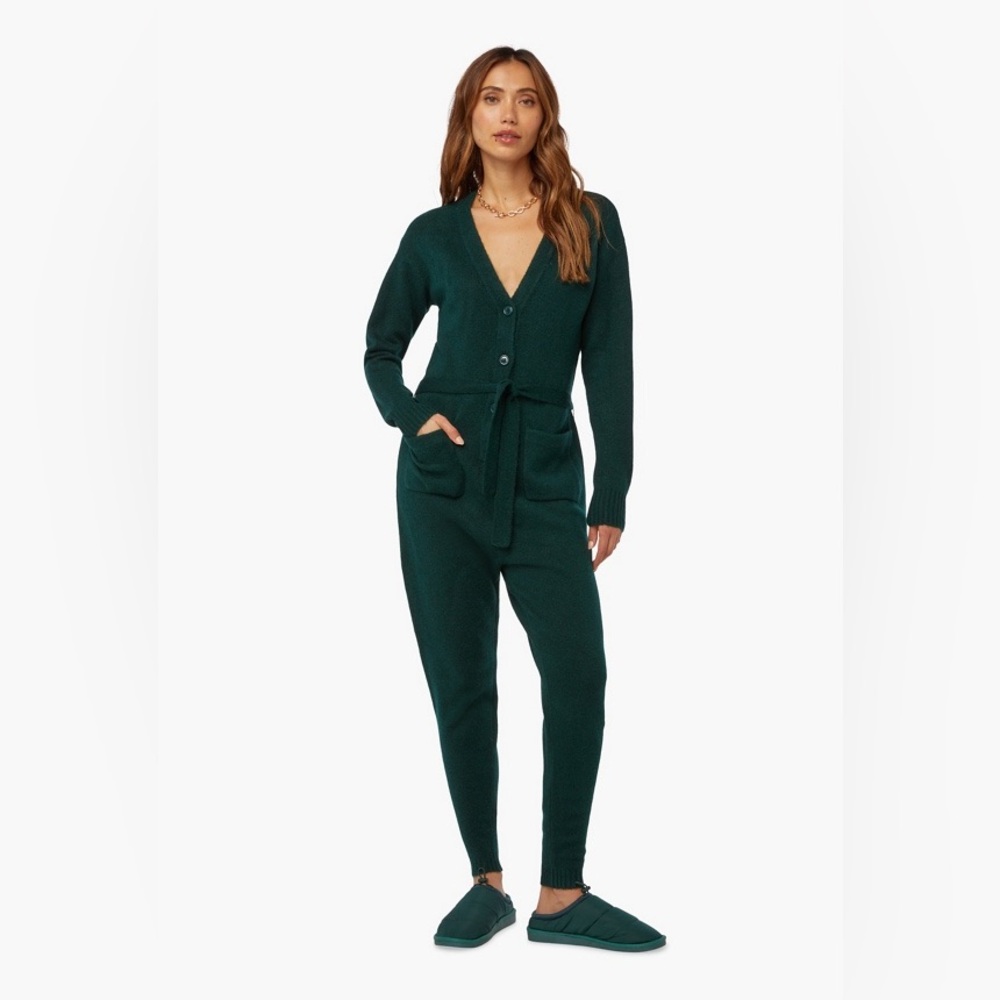 NWT JustFab Sweater Knit Jumpsuit